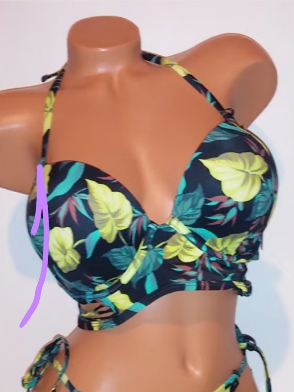 🌴 Victorias Secret Longline Bombshell Bikini Top